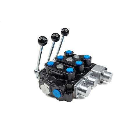 Chief RLD Directional Control Valve 3 Spool, 25 GPM, 4 Way 4 Pos, Tandem Center 220575